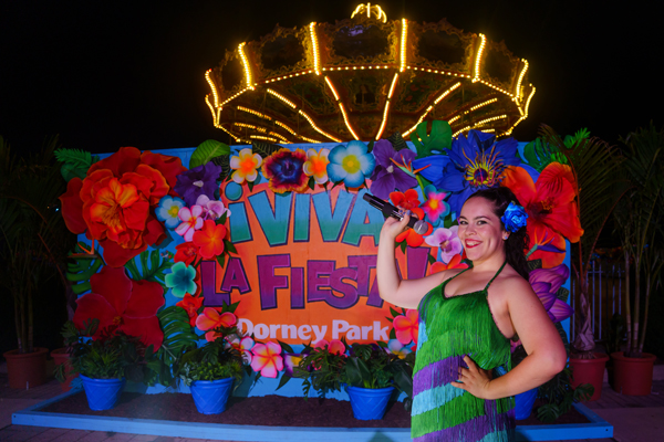 Latin weekend at Dorney Park in Whitehall, Pennsylvania