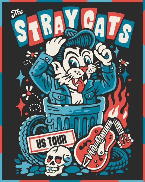 The Stray Cats to perform at Wind Creek events Center in December 2026