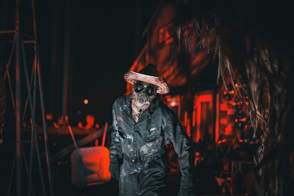 Halloween at Dorney Park in Allentown, Pennsylvania