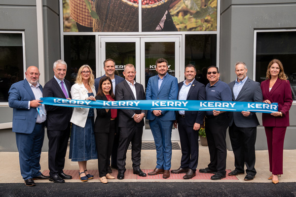 Kerry executives and community representatives attending the Bethlehem opening on September 30: including Kevin Ryan, Head of East Coast, Enterprise Ireland (far left), Gerald Ansley, Counsel General (2nd from left), Tara Zrinski, County Executive, Northampton County (3rd from left) and Congressman Ryan Mackenzie (4th from right).